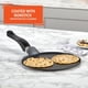 thumbnail image 4 of Comal/Plancha IMUSA USA 9.5 Antiadherente Soft Touch Negra, 4 of 6