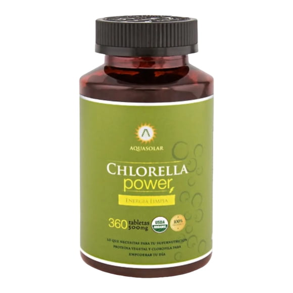 Chlorella Power 360 Tabletas Organicas