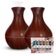 thumbnail image 1 of Set 2 Humidificadores Jarro 12 Escencias Aromaticas Marron, 1 of 9