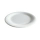 thumbnail image 2 of Set De 6 Platos De Melamina Redondo Borde Ancho Blanco 14 Cm Linea Clasica, 2 of 3