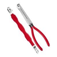 Magideal - Terminal Conector Removedor Separador Eléctrico Automotriz Herramienta Doble Función Material Carbono Diseño Cómodo Adecuado Para Mecánicos Profesion Con Alicates