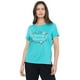 thumbnail image 1 of Polera Mujer Manga Corta Focal Print Turquesa Corona, 1 of 5