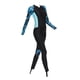thumbnail image 1 of Traje De Neopreno Para Mujer Traje De Buceo De Una Pieza Piel De Buceo Para Piragüismo Azul XXL, 1 of 5