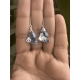 thumbnail image 3 of Aros Plata Fina Corazón Cristal Swarovski Regalo Mujer Caja, 3 of 3