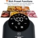 thumbnail image 2 of Air Fryer Kitchen Elite Digital 7 en 1 compacta de 2 litros, color gris, 2 of 7