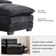 thumbnail image 3 of 123*55"Modern U-shaped Sectional Sofa with Console,Cup Holders and USB Charger,6 Seat Upholstered Symmetrical Indoor Furniture,Comfy Chenille Cloud Couch with Chaise for Living Room,Apartment,5 Colors, 3 of 3