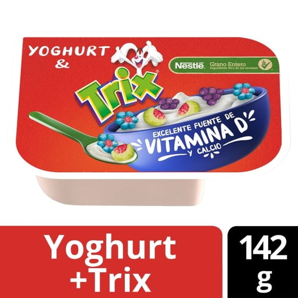 Yoghurt Con cereal Trix, 142 g