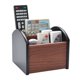 thumbnail image 2 of Organizador de escritorio Siveit, madera giratoria, 4 compartimentos, 2 of 7