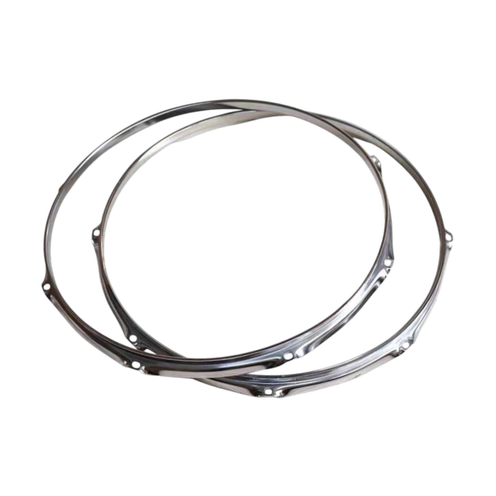 Magideal - Aros De Batería, Aros De Batería, 6 Agujeros, Reparación De Instrumentos De Percusión, Reemplazo, Bricolaje, Profesional, Batería De Caja Para Parte S 12 Pulgadas