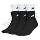 thumbnail image 1 of Calcetines deportivos Adidas acolchados para hombre, paquete de 6 unidades, 1 of 3