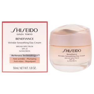 Shiseido - Crema De Día Suavizante De Arrugas Benefiance Spf 23 De Para - 1,8 Oz De Crema