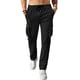 thumbnail image 2 of Pantalones cargo Comdecevis para hombre, informales, para entrenamiento, color negro, 2 of 6