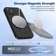 thumbnail image 4 of Funda Magnética de Silicona Negra Miracase para iPhone 14, 4 of 8