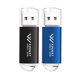 thumbnail image 1 of Memoria USB XinwaY 32 GB USB 2.0 Pack de 2 Negro/Azul, 1 of 7