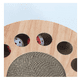 thumbnail image 4 of Rascador Redondo Interactivo Con Pelotas Para Gatos, 4 of 4