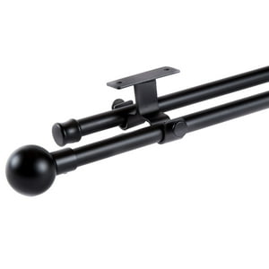 Metalhsa - Set Extensible Techo 75-110 Cm Terminal Bola Color Negro
