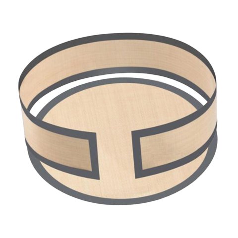 Magideal - Tapete De Silicona Redondo Para Hornear, Bandeja Para Hornear De 9 Pulgadas, Apto Para Uso Alimentario, Reutilizable, Papel Pergamino Para Repostería,