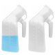 thumbnail image 1 of Urinario masculino YUMSUM, grueso y firme, 1000 ml con tapa (blanco), 2 unidades, 1 of 7