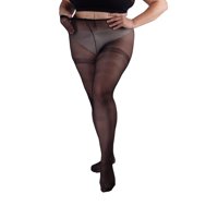 Ingesa - Panty Nylon 18 Denier Xxl Negro