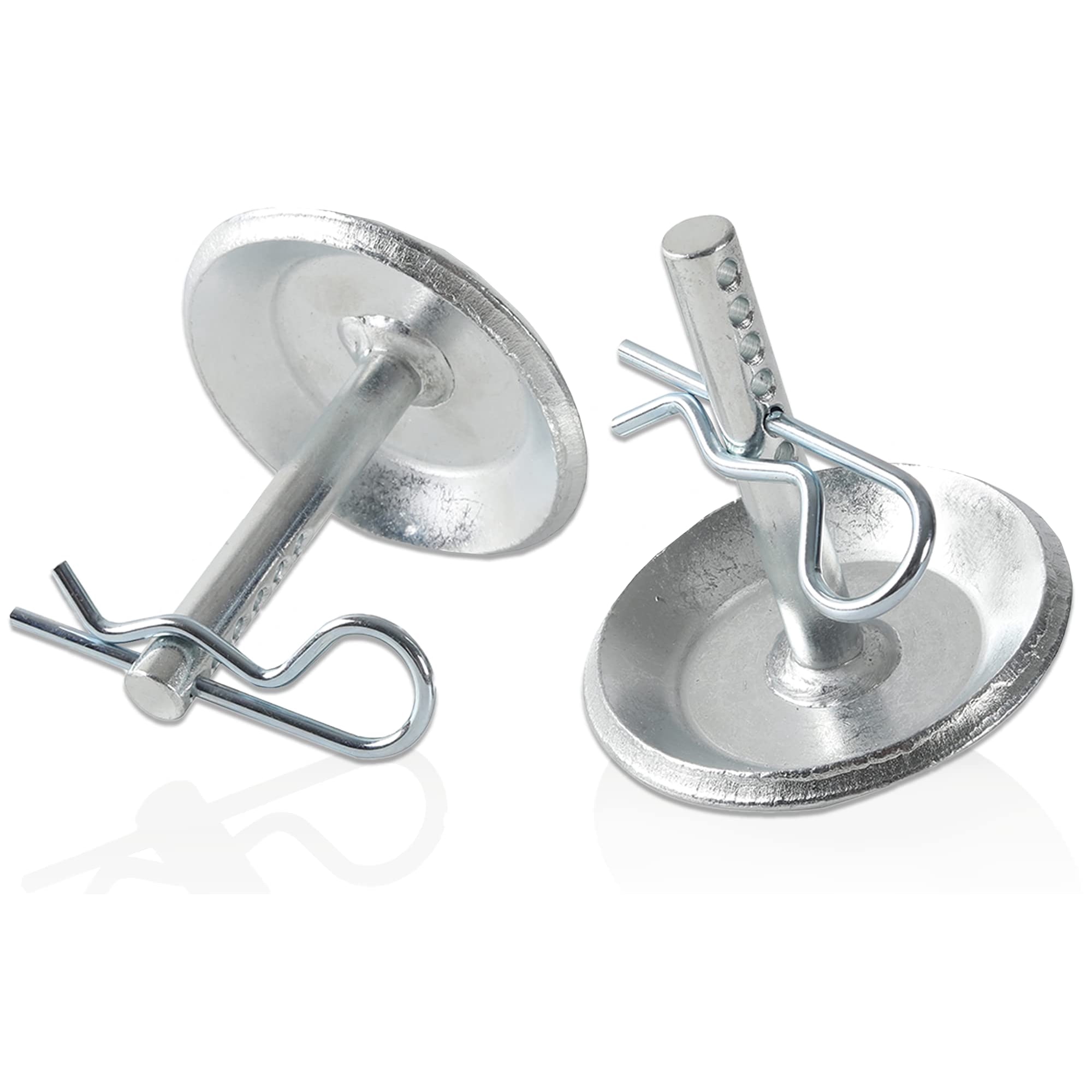 Xusx111 - (2-pack) Sustitución Zapatos De Deslizamiento De Arado De Nieve - Base Antideslizante De Arado De Nieve De Acero Endurecido - Con Alfiletes Cotter De Liberación Rápida