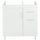thumbnail image 1 of Mueble base de cocina blanco cajones derecho 78x49x90 cm (No Incluye Cubierta), 1 of 3