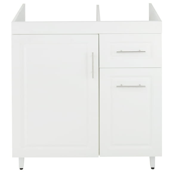 Mueble base de cocina blanco cajones derecho 78x49x90 cm (No Incluye Cubierta)