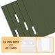 thumbnail image 3 of Carpeta colgante SUNEE paquete de 25 tamaño carta verde, 3 of 7