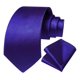 thumbnail image 2 of Corbatas Seda Hombres, Paño Y Colleras. Modelos De Un Tono azul Talla Única, 2 of 4