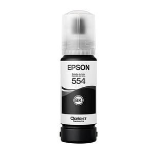 Tinta Epson T554 L8180 L8160 - Negro