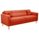 thumbnail image 2 of Sofa New Retro 3CG Felpa 05 Naranja, 2 of 6