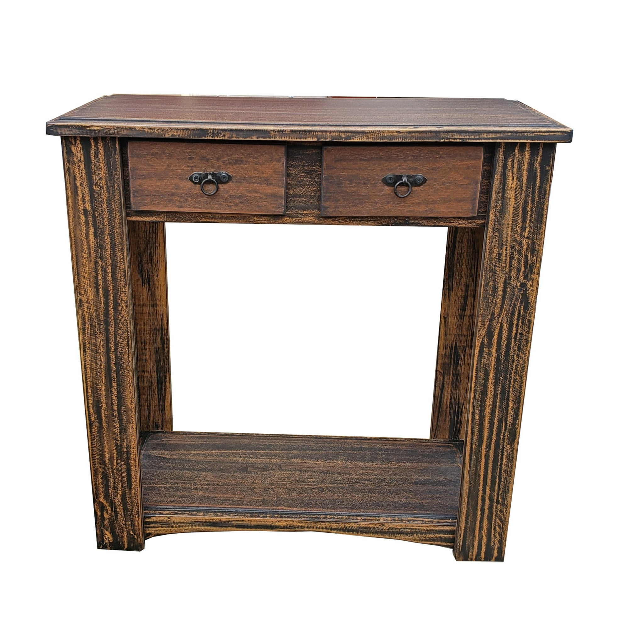 Marfeld Muebles - Arrimo Café Bicolor 2 Cajones