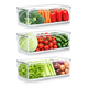 thumbnail image 2 of Caja organizadora refrigerador con tapa y mango, 2 of 3