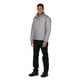 thumbnail image 2 of Chaqueta polar THE NORTH FACE Flare para hombre, color gris combinado, talla S, 2 of 3