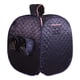 thumbnail image 3 of Sauna Portátil Carpa Sauna Plegable Cabina Vapor Zipper Doble Tela Impermeable Resistente Calor Adecuada para Relajación Spa en Casa Privacidad en Exteriores Camping Playa Azul oscuro, 3 of 5