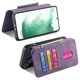 thumbnail image 2 of Funda Billetera Magnética para Samsung Galaxy S22 Plus Soporte Tarjetas Desmontable Morado, 2 of 6
