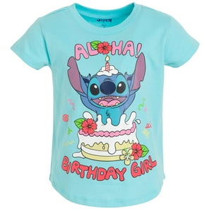 Camiseta Disney Lilo & Stitch Para Niñas Pequeñas 7-8