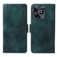 thumbnail image 1 of Carcasa FOXDOCK Realme C51 de cuero PU, diseño acolchado clásico, protección contra caídas y rayones, 1 of 5