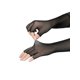 thumbnail image 4 of Guantes de red elásticos hasta el codo sin dedos de malla para mujer INSPIRE CHIC Talla única Negro, 4 of 7