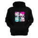 thumbnail image 1 of Polerón Canguro 101 Perritos Manchas Negro Talla Xl Unisex, 1 of 1
