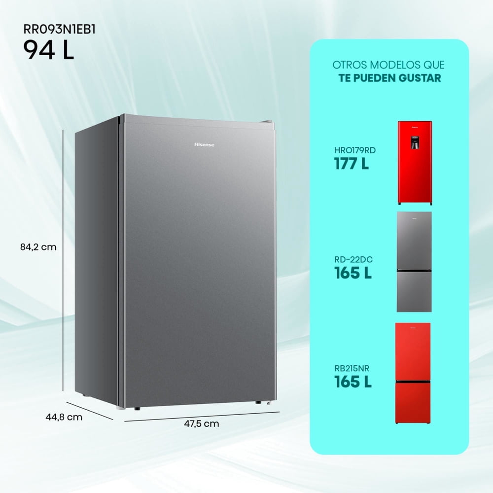 Hisense RR093N1EB1 Silver, foto 2