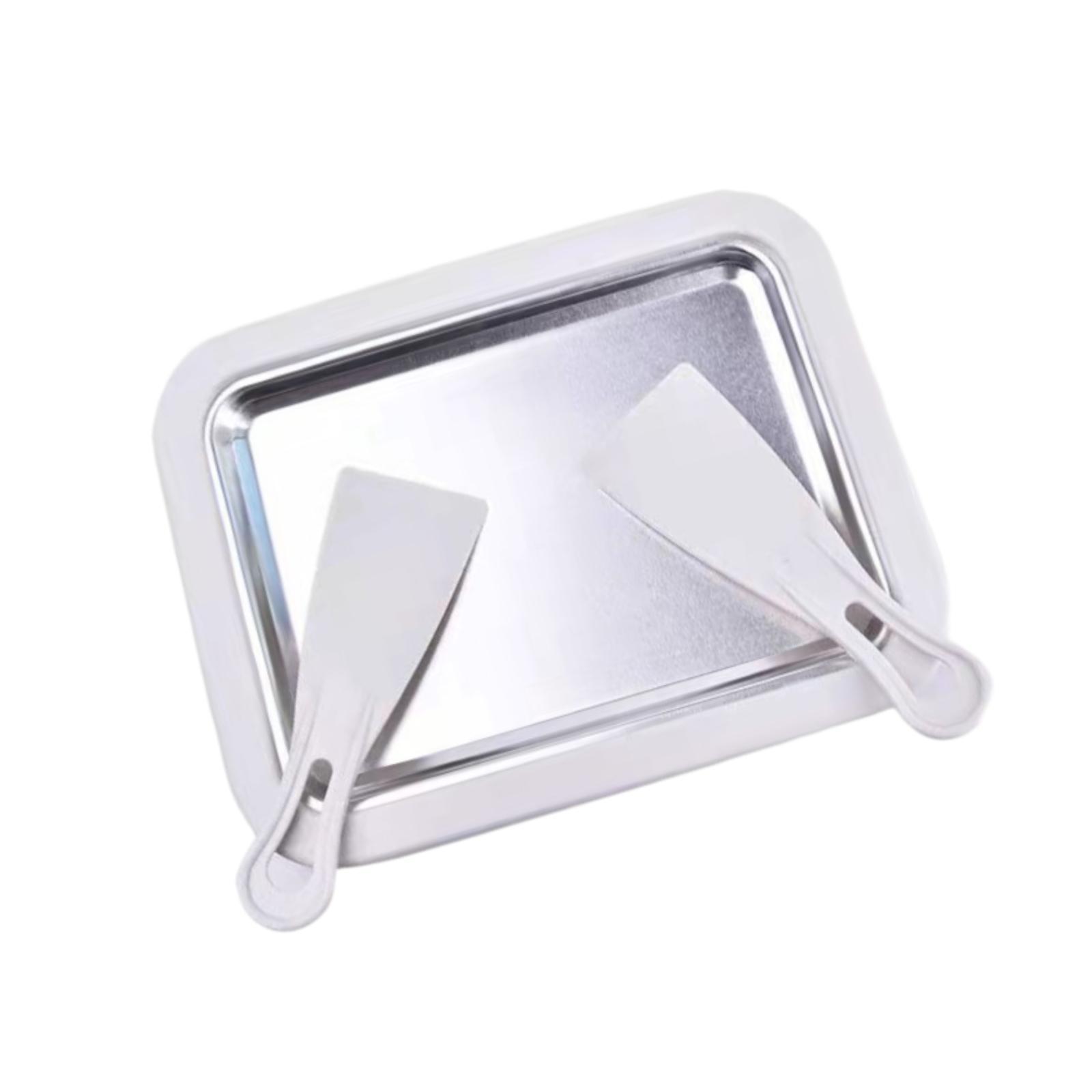 Bothyi - Máquina Para Hacer Helados Instantáneos Gelato Versátil Diy Fácil De Usar Sartén Para Hacer Helados