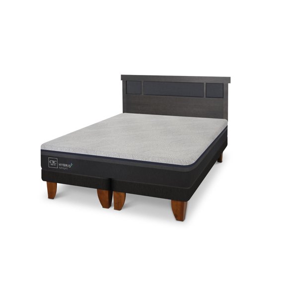Cama Europea Hybrid Plus Smart King Base Dividida