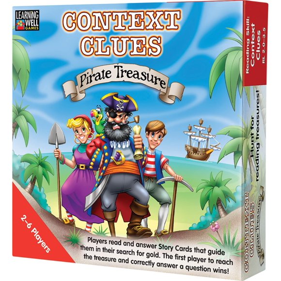 Clases del contexto de los juegos para aprender bien: Pirate Treasure Red