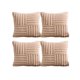 thumbnail image 2 of Pack De 4 Fundas Peluda Empalmada Beige, 2 of 3