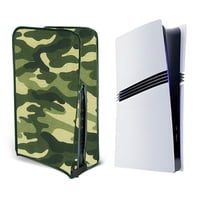 Genérico - Funda Protectora Vertical Antipolvo Y Antiarañazos Accesorio Para Consola De Juegos Compatible Con Consola Ps5 Slim / Ps5 Pro-Para Ps5 Pro