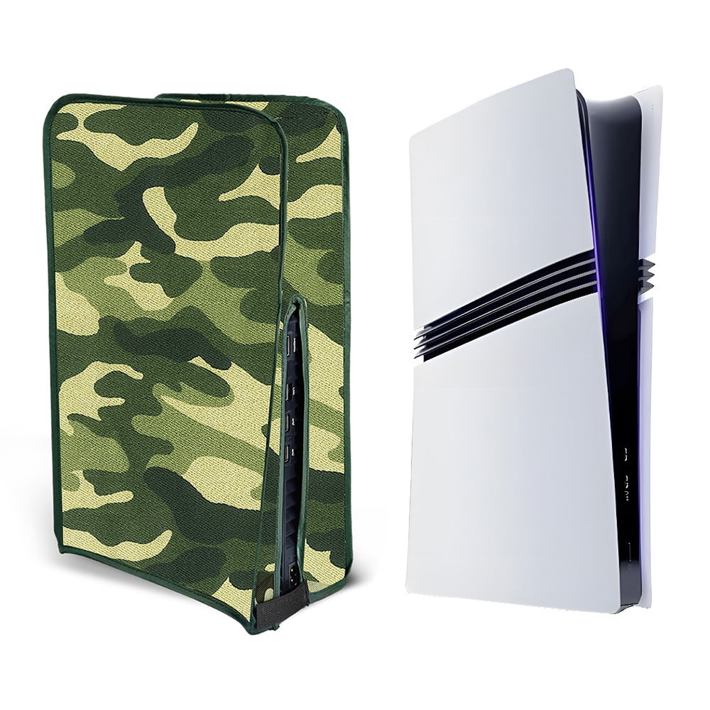 Genérico - Funda Protectora Vertical Antipolvo Y Antiarañazos Accesorio Para Consola De Juegos Compatible Con Consola Ps5 Slim / Ps5 Pro-para Ps5 Pro