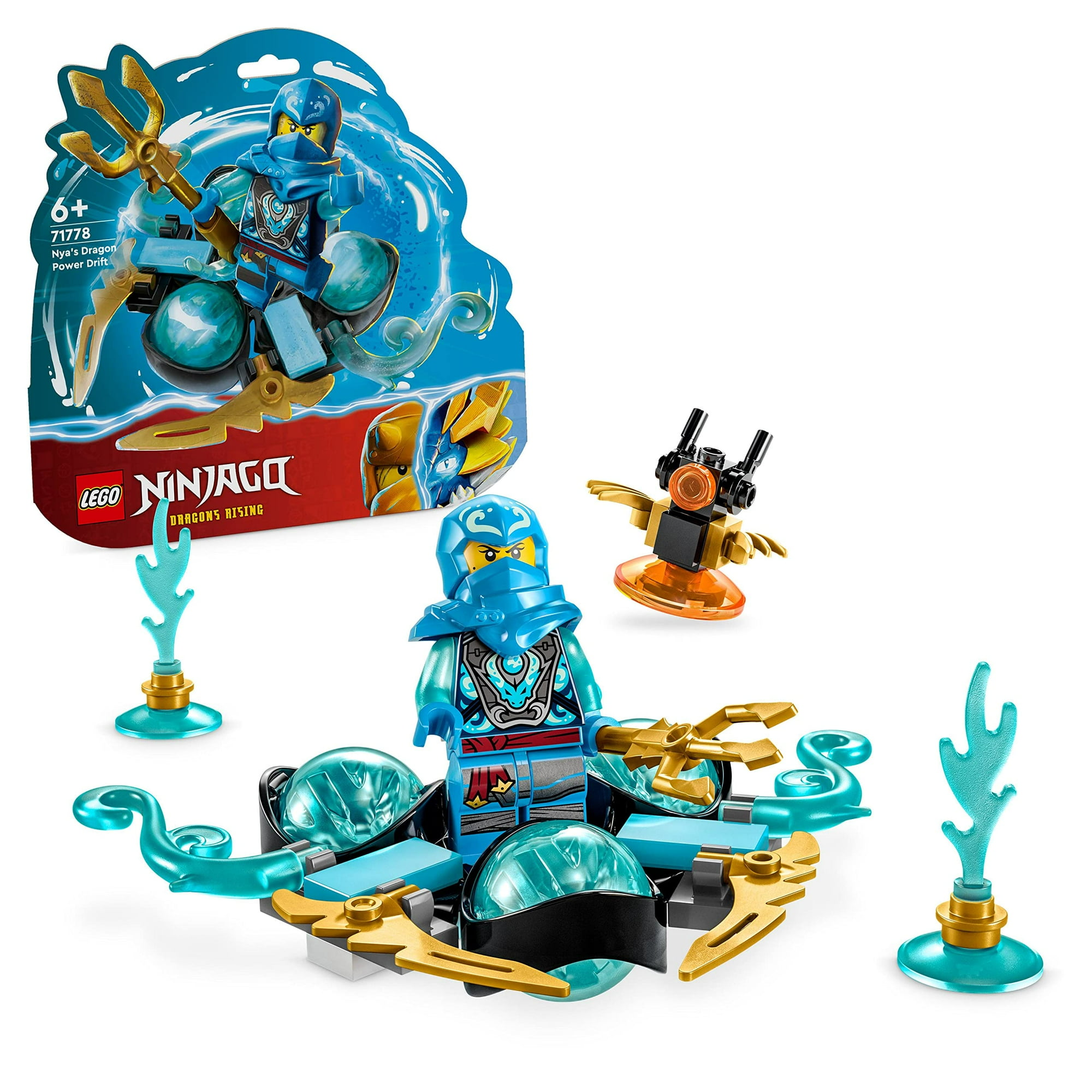 Juguete Lego 71778 Ninjago Spinjitzu Drift El Poder Del Dragón