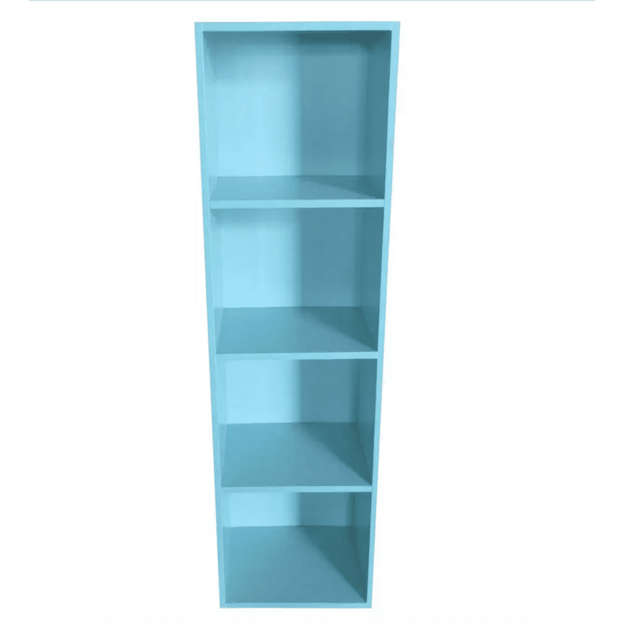 Habita2 Chile - Librero Vertical Multifuncional Repisa 4 Nieveles - Celeste