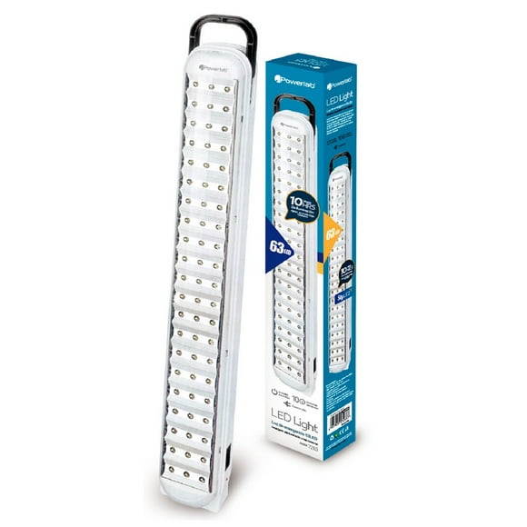 Lámpara Emergencia Powerlab 63 LED Recargable