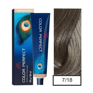 Wella - Tintura Semipermanente Color Perfect 7/18 60Gr + Oxidante